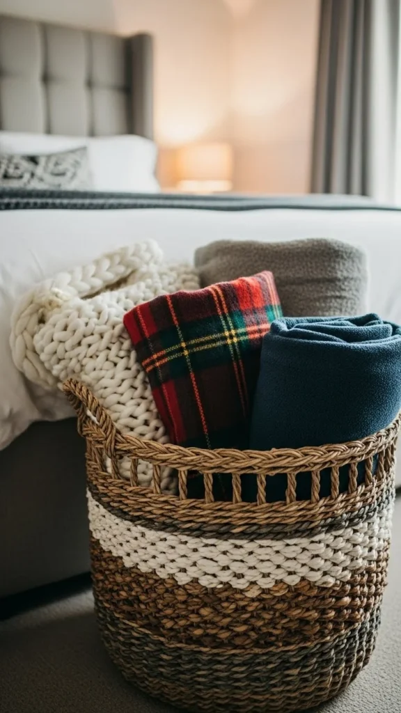 Cozy Throw Basket