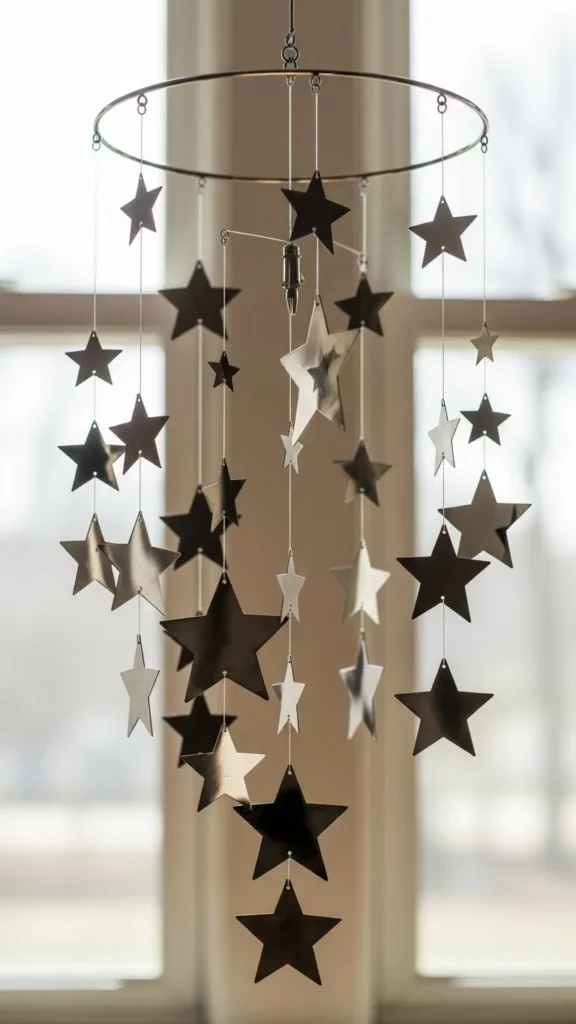 DIY Hanging Star Mobiles