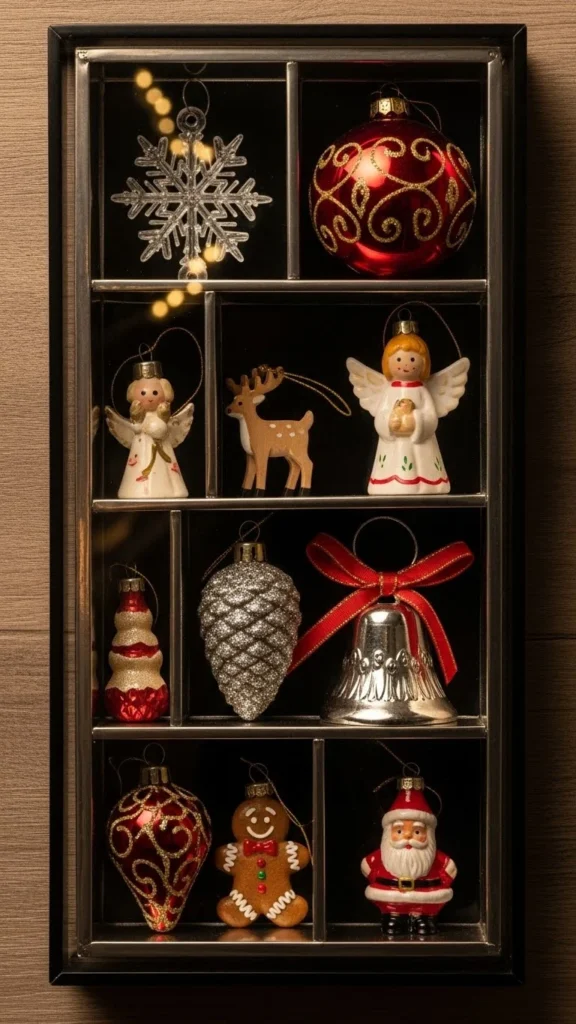 DIY Ornament Shadow Box