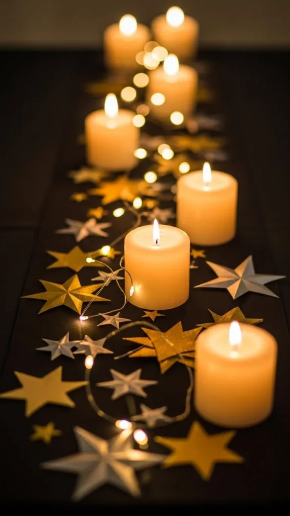 DIY Starry Table Runners
