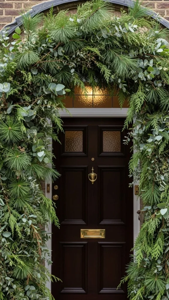 Doorway Arch of Mixed Greenery