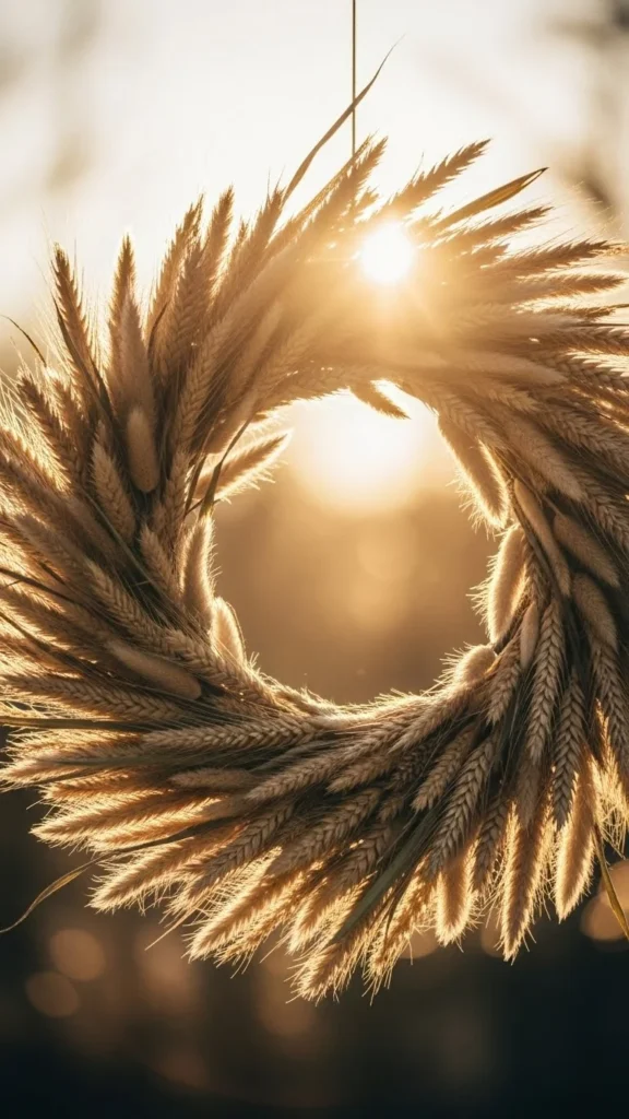 Dried Grass Winter Ring