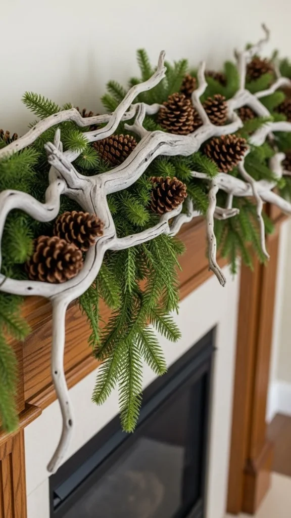 Driftwood & Winter Greens