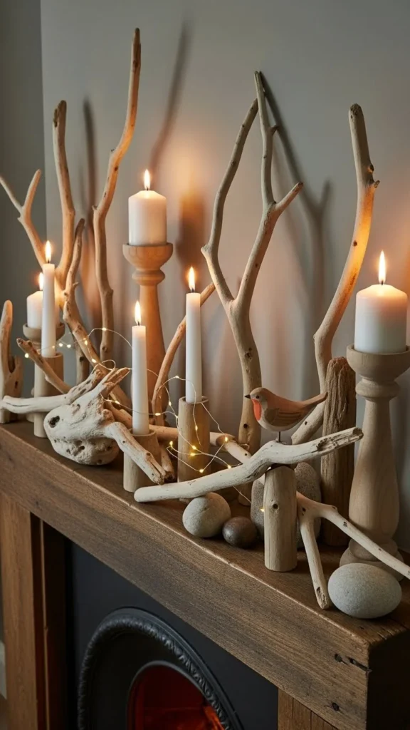 Driftwood and Natural Wood Accents