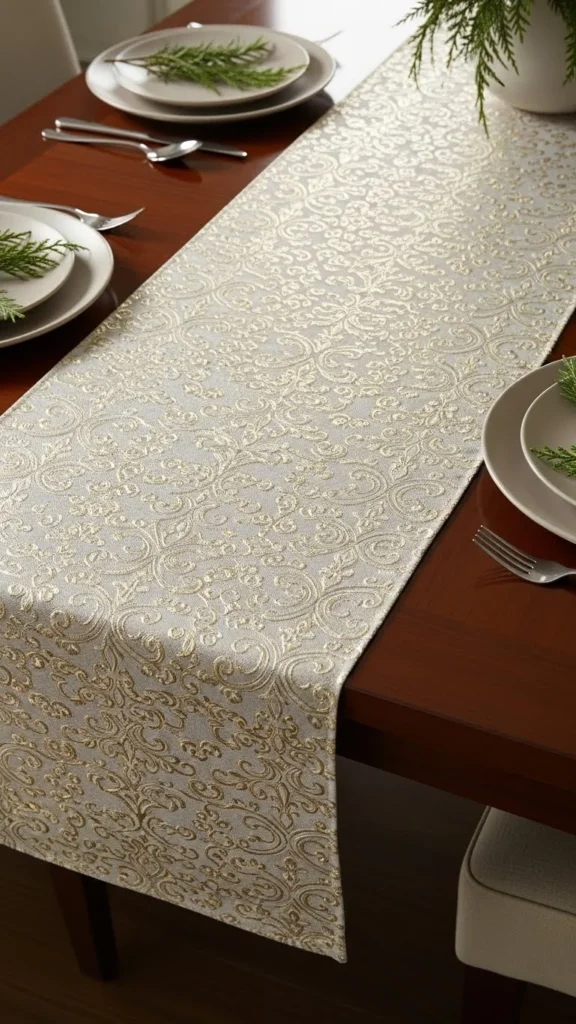 Embossed Metallic Pattern