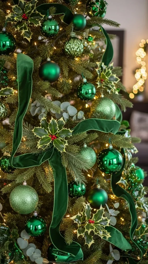 Emerald & Deep Green Tree