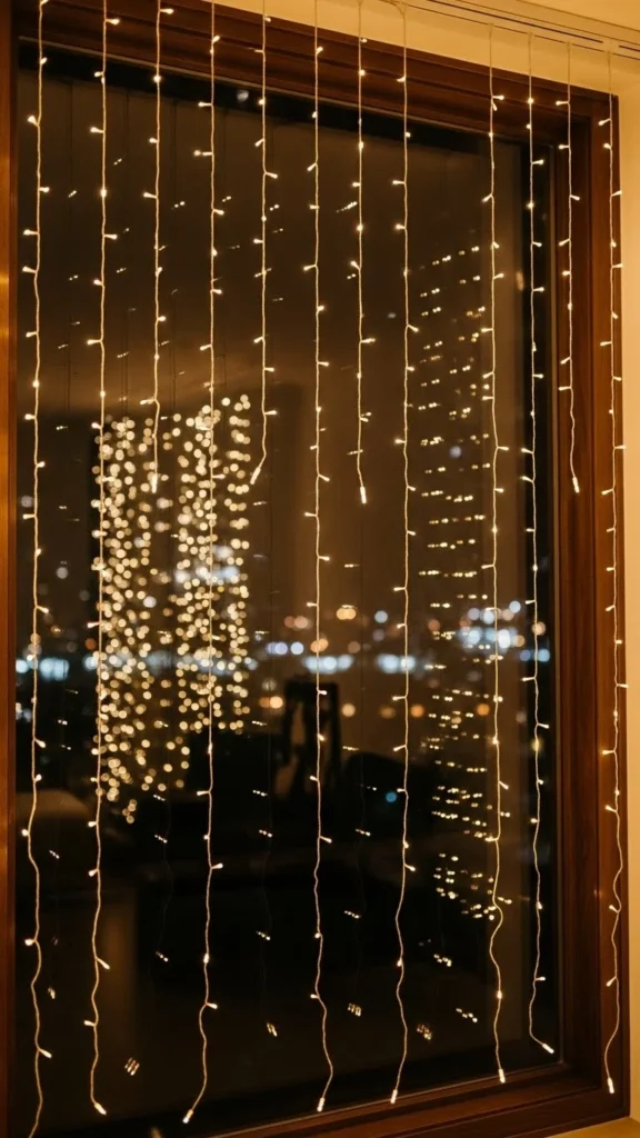 Fairy Light Curtain