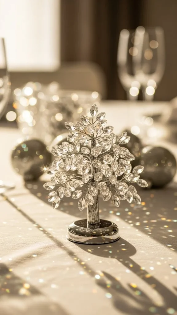 Faux Crystal Tree
