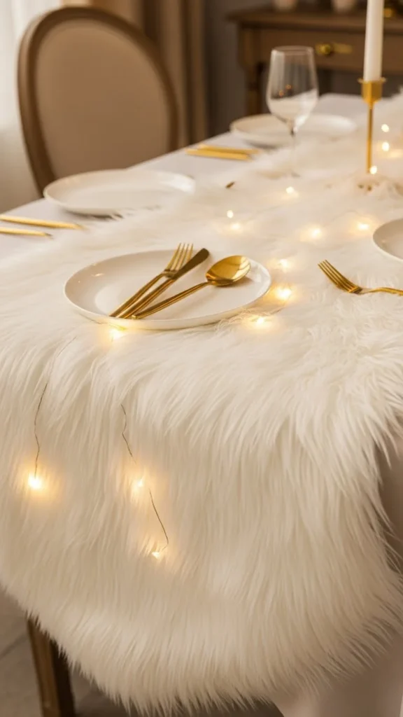 Faux Fur Winter White