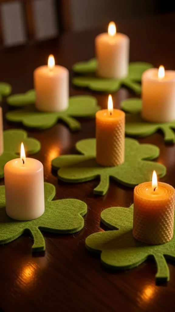 Felt Candle Mats