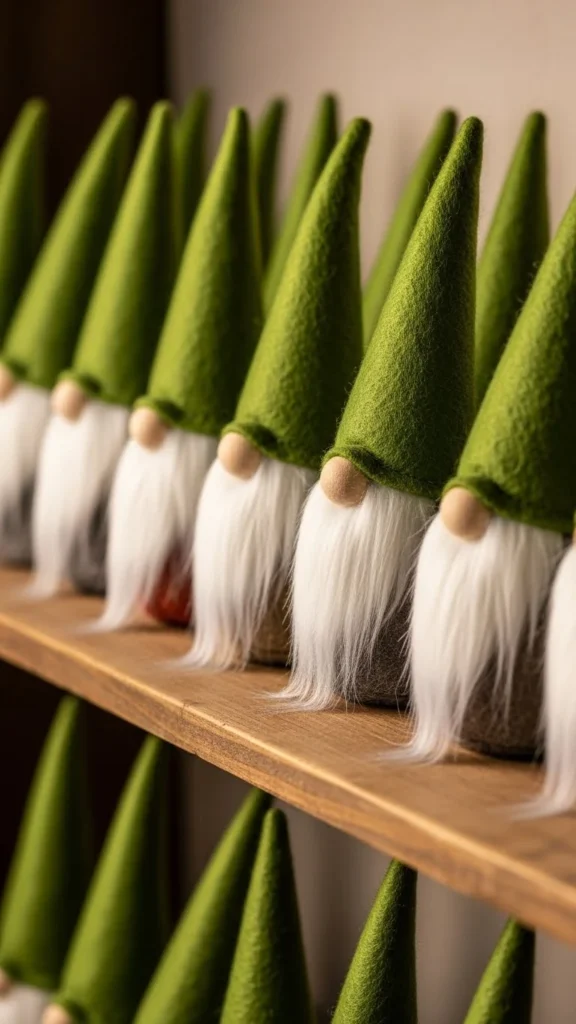 Felt Gnome Decor Pieces