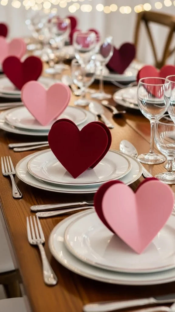 Felt Valentine Place Cards