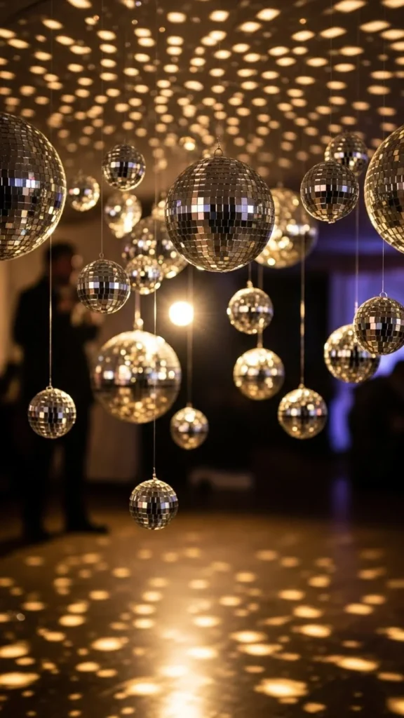 Floating Disco Mini Spheres
