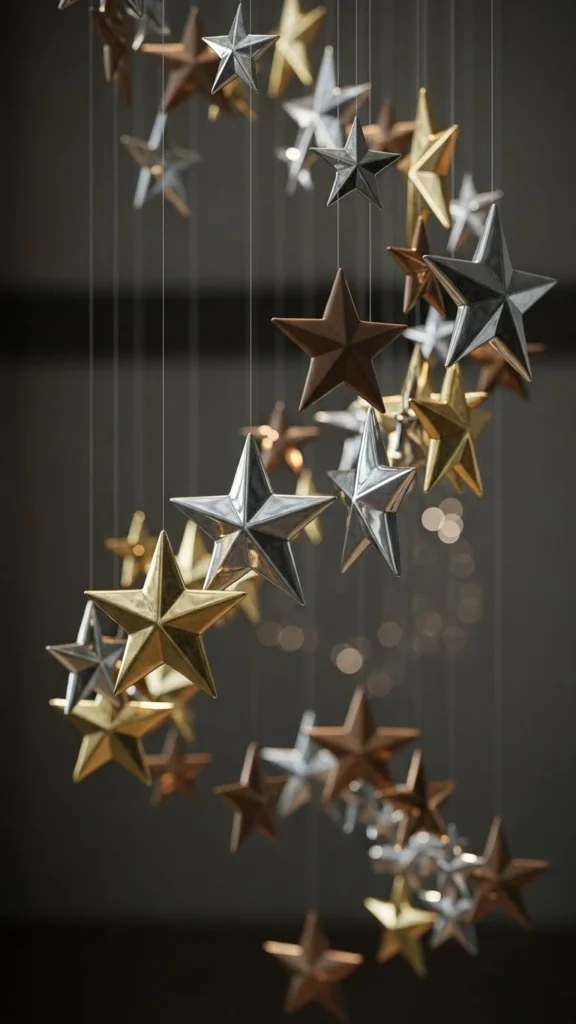 Floating Star Ceiling Drop