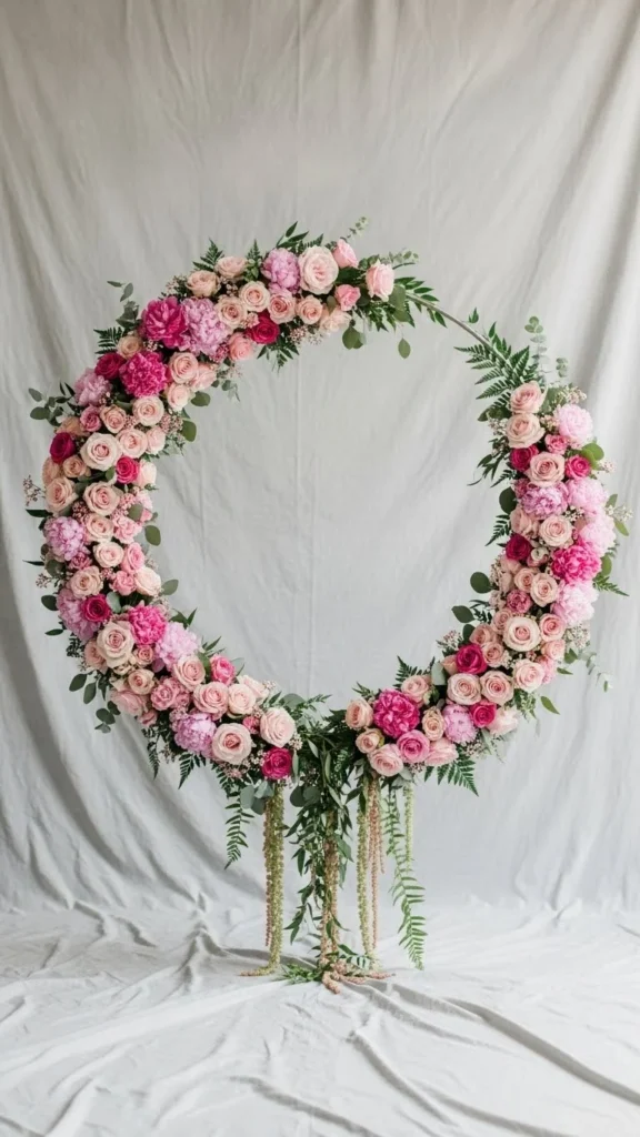 Floral Hoop Frame