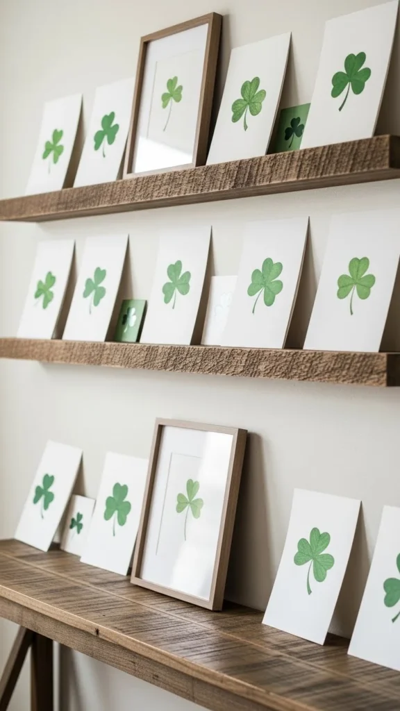 Framed Printable Shamrock Art