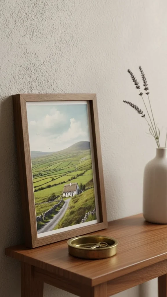 Framed Vintage Irish Print