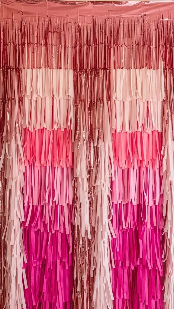 Fringe Curtain Backdrop