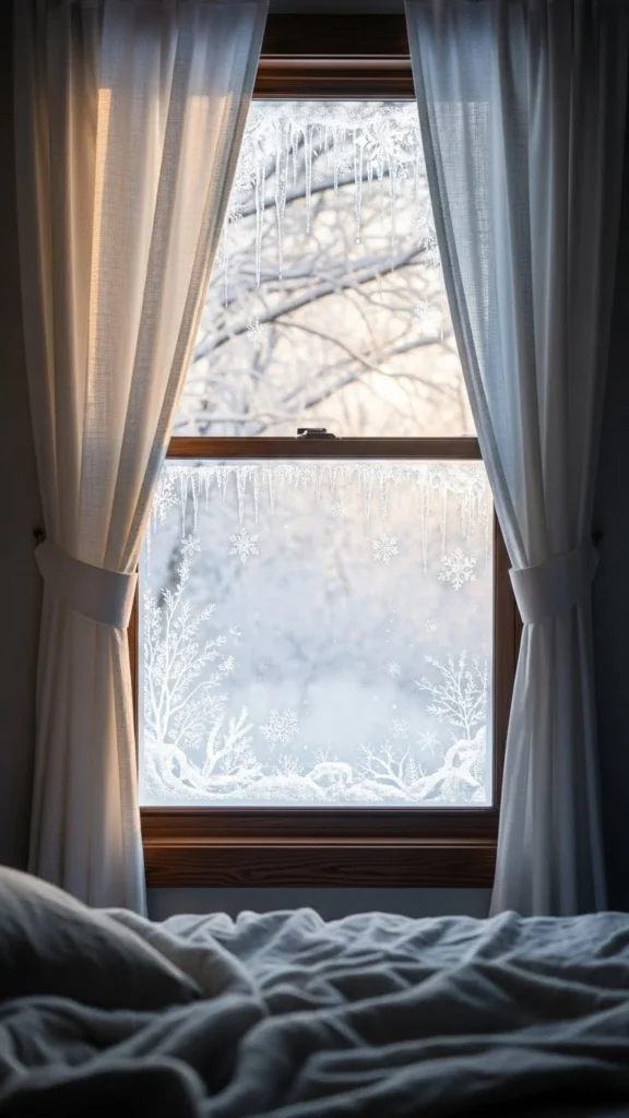 Frosted Window Décor