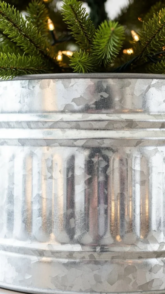 Galvanized Metal Tub Collar
