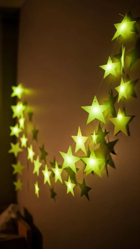 Glow-in-the-Dark Star Garland