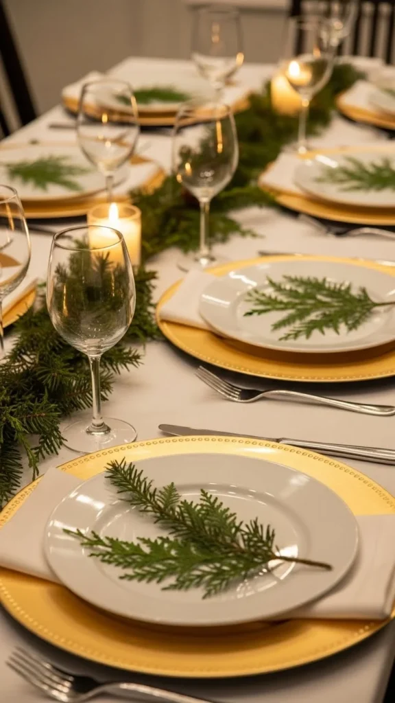 Gold Charger Plates for Instant Shine