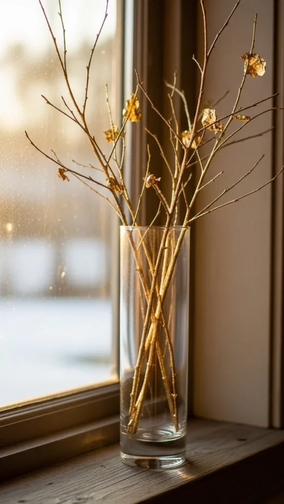 Gold Leaf Branches