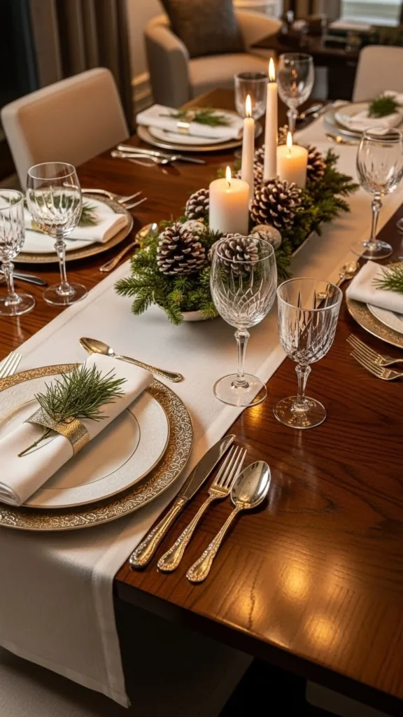 Gold or Silver Flatware for Subtle Shine