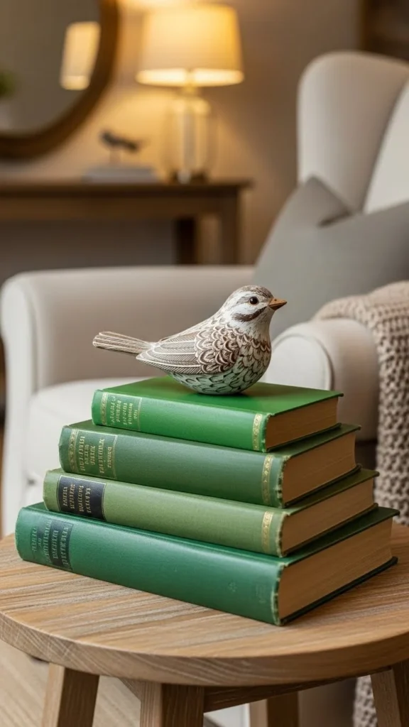Green Books Stack