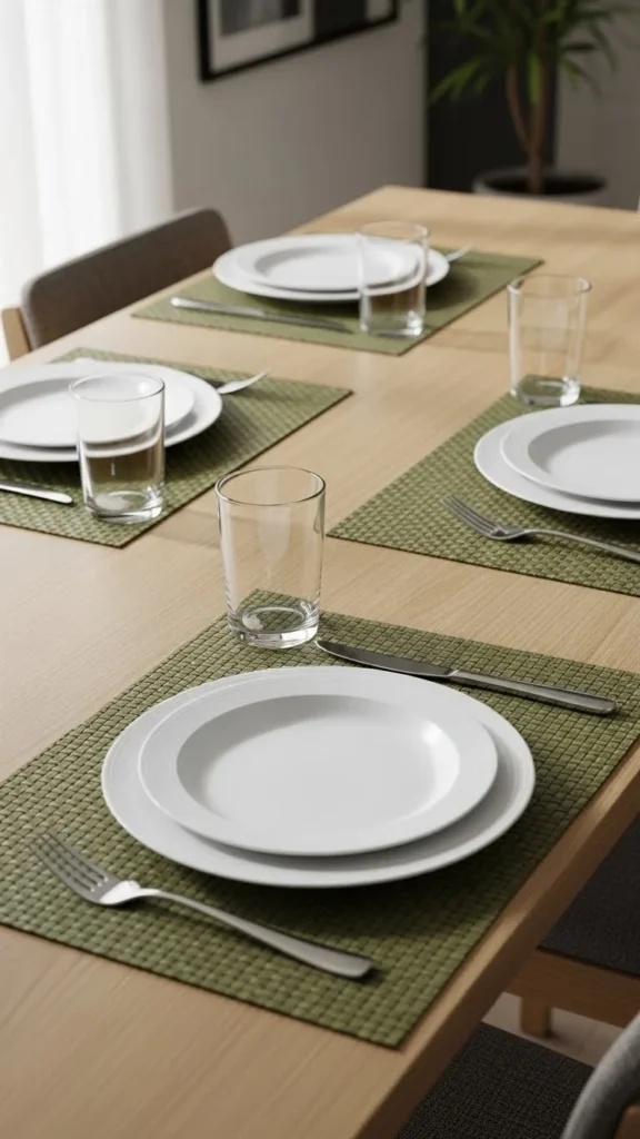 Green Placemats