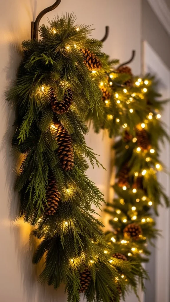 Hanging Evergreen Garland