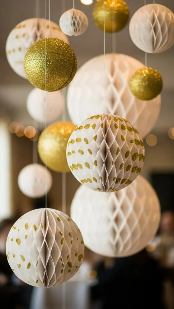 Hanging Honeycomb Balls