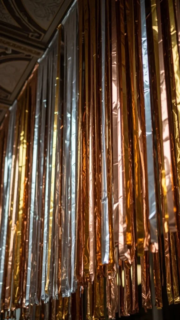 Hanging Sparkle Curtains