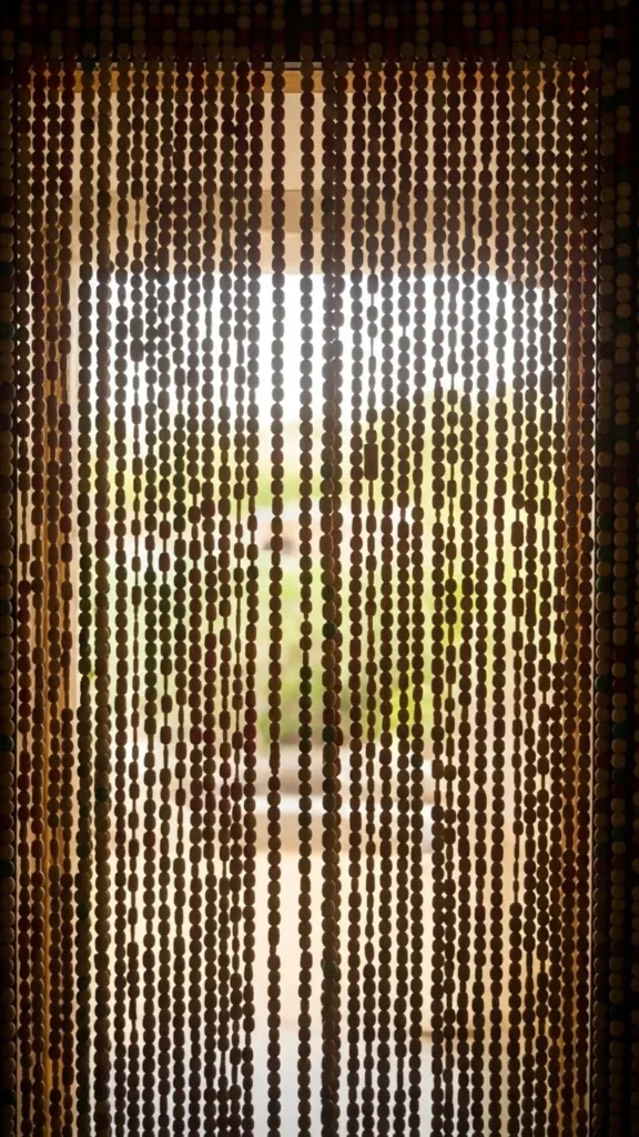 Holiday Bead Curtain