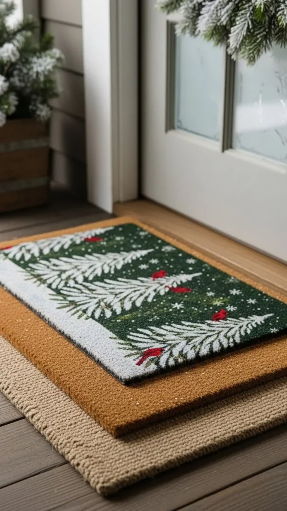 Holiday Doormat Layering Stack