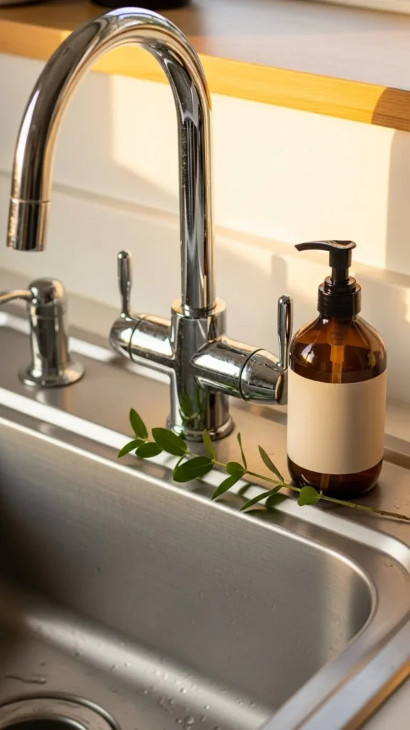 Holiday Scented Soap at the Sink