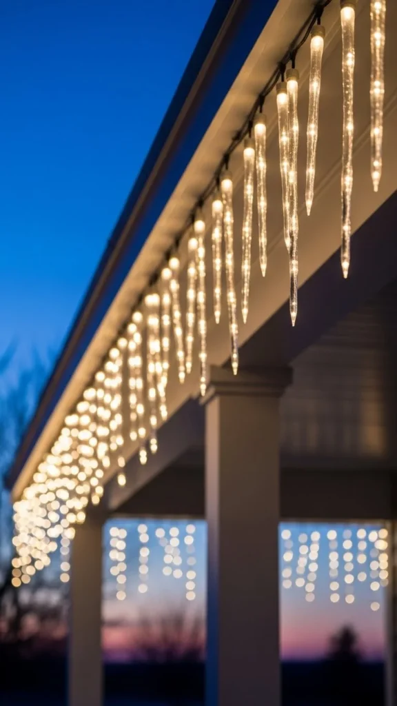 Icicle-Style Outdoor Lights