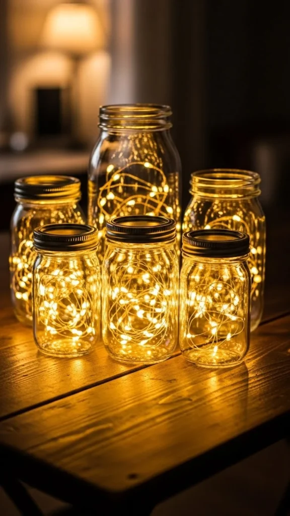Mason Jar Firefly Glow