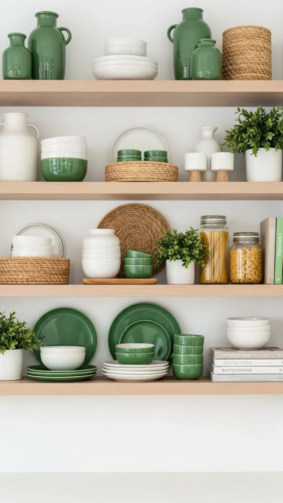 Shelf Decor Color Swap