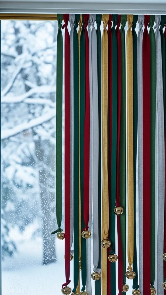 Jingle Bell Ribbon Hangs