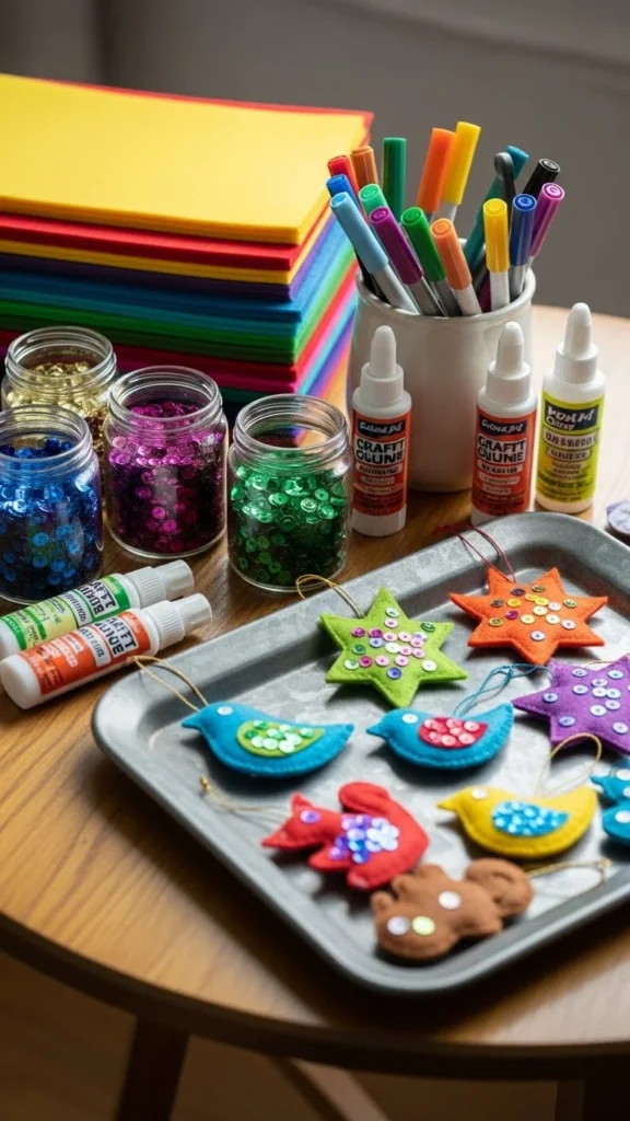 Kids’ Ornament Craft Corner