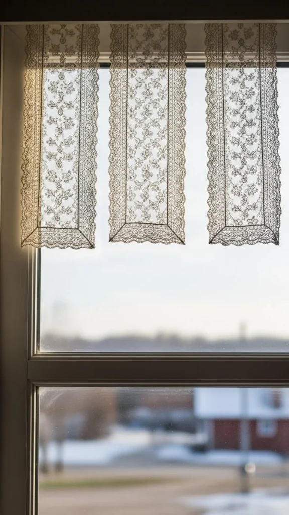 Lace Window Accents