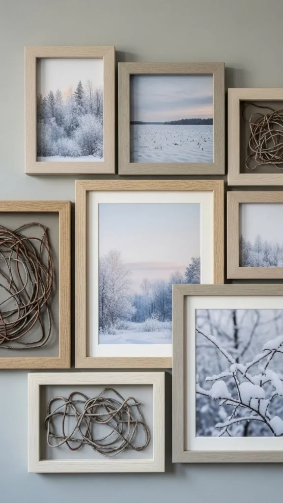 Layered Neutral Winter Frames