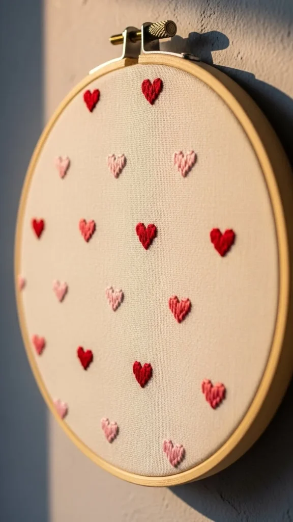 Love Quote Embroidery Hoops