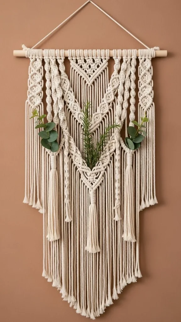Macramé Christmas Hanging