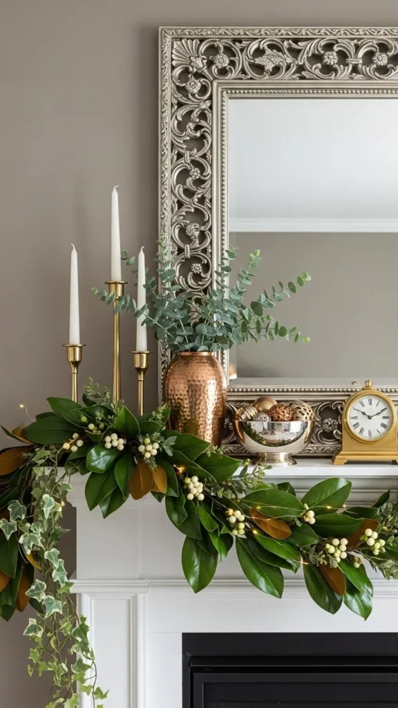 Metallic Mix Mantel