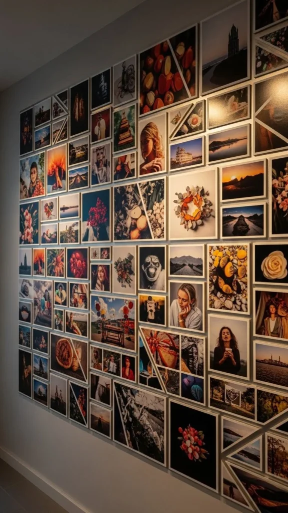 Metallic Tape Mosaic