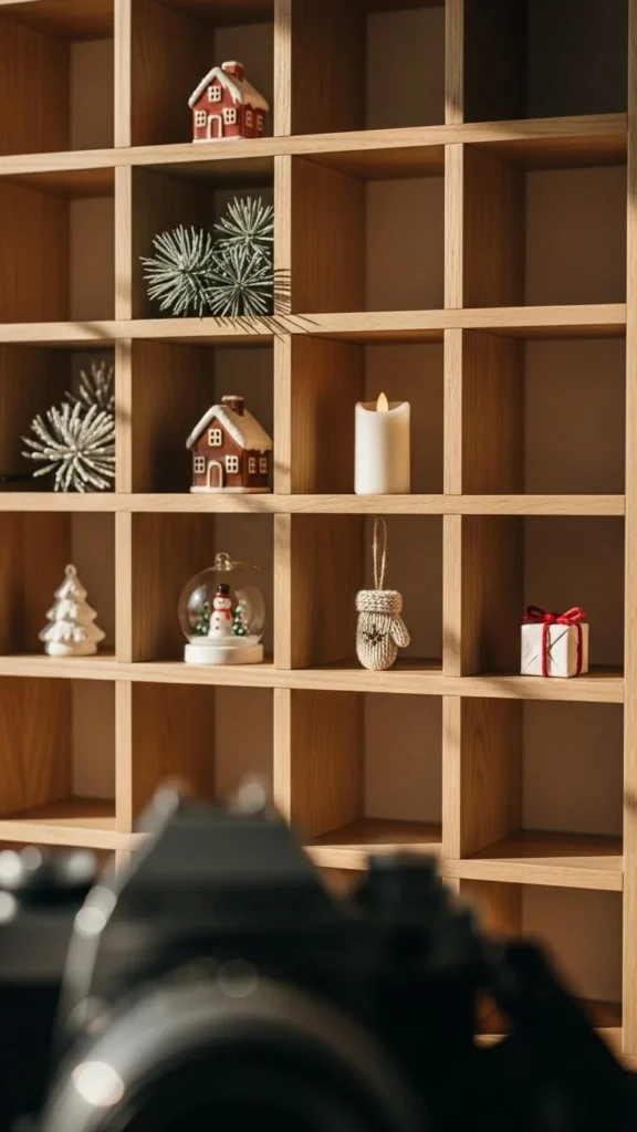 Mini Winter Art Shelf Grid