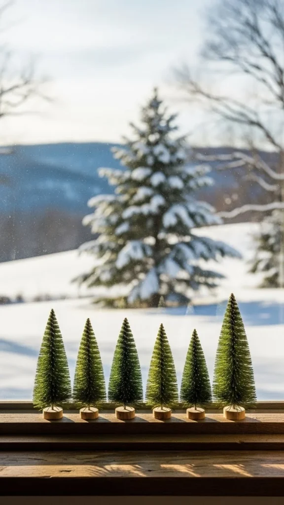 Mini Winter Tree Line