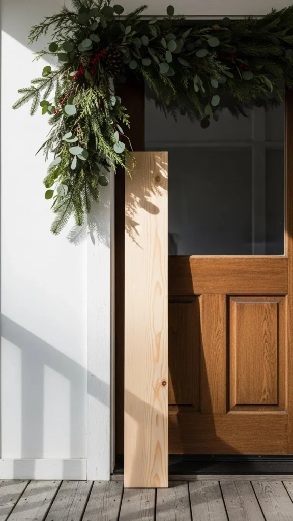 Minimal Wooden Sign Accent